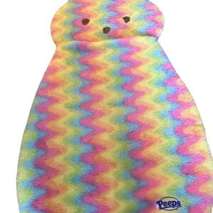 Peeps Rainbow Zigzag Plush Sleeping Bag EASTER